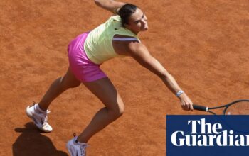 Aryna Sabalenka sweeps aside Jelena Ostapenko to reach Italian Open semis