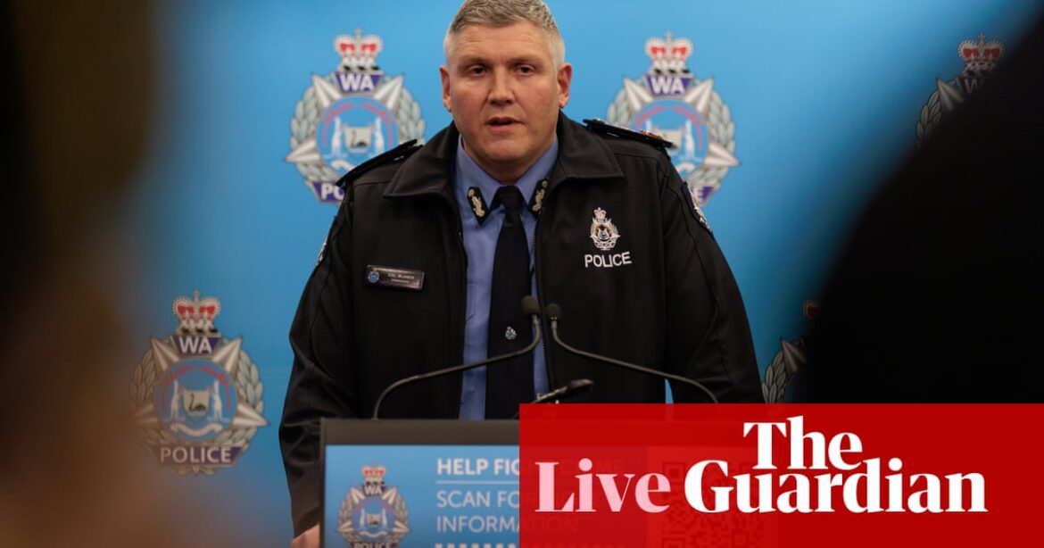 Australia news live: WA police launch internal investigation over daughter’s claim officers ‘ignored’ warnings about Perth shooter’s guns