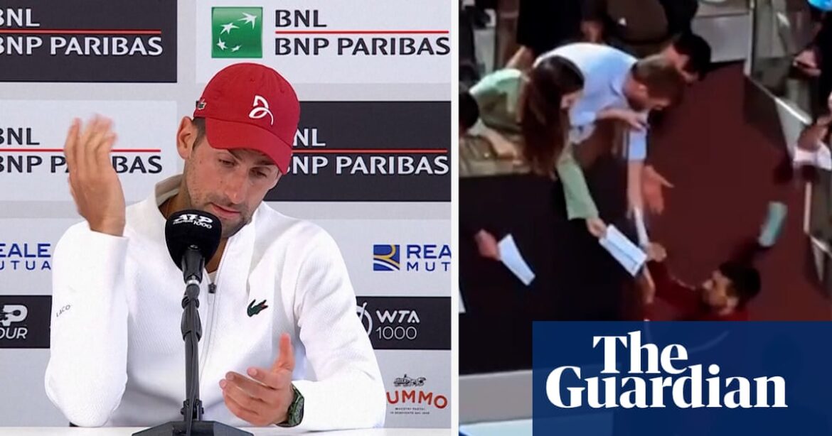 ‘I was completely off’: Djokovic concerned bottle strike may have affected performance – video