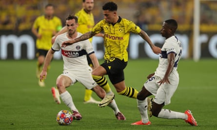 Jadon Sancho’s redemption arc leads to shot at glory under Wembley arch