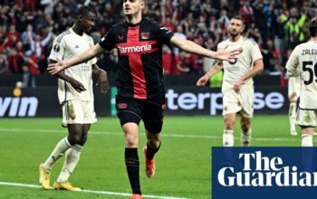 Leverkusen reach Europa League final and set record with late Roma draw