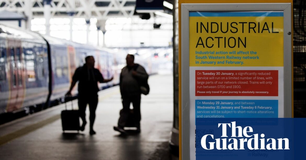 Rail strikes restart as Aslef train drivers embark on new action