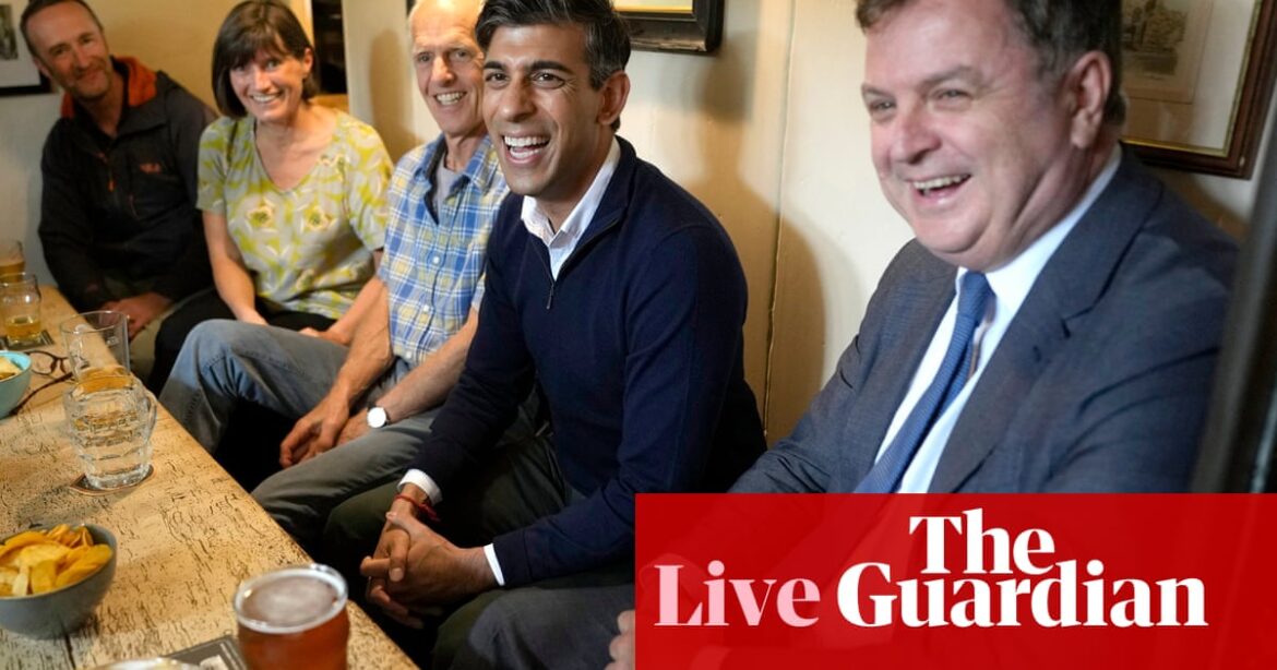 Rishi Sunak holds Q&A in Devon – UK politics live