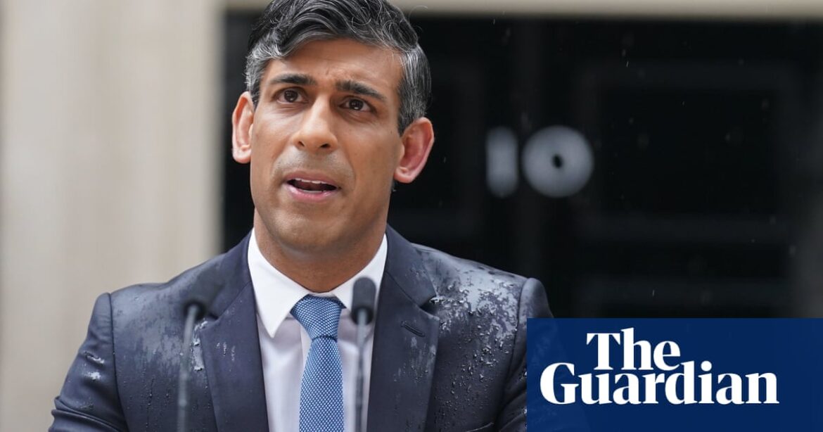 Rishi Sunak takes gamble by calling UK general election for 4 July