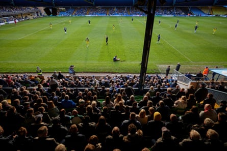 Southend United’s home game against Solihull Moors in October 2023, which they won 5-0.
