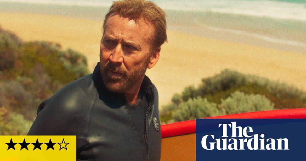 The Surfer review – beach bum Nic Cage surfs a high tide of toxic masculinity