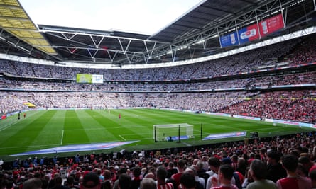 Wembley feels less like a pilgrimage thanks to the corporate nirvana of 2024 | Jonathan Liew