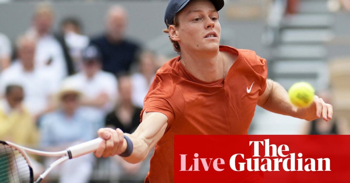 French Open quarter-finals: Sinner beats Dimitrov, Swiatek routs Vondrousova – as it happened