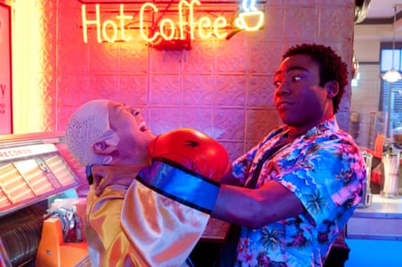 Ken Jeong and Donald Glover in Community