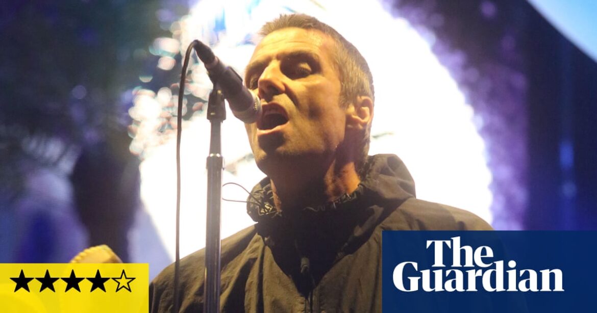 Liam Gallagher review – Oasis frontman delivers Definitely Maybe in all its 90s glory