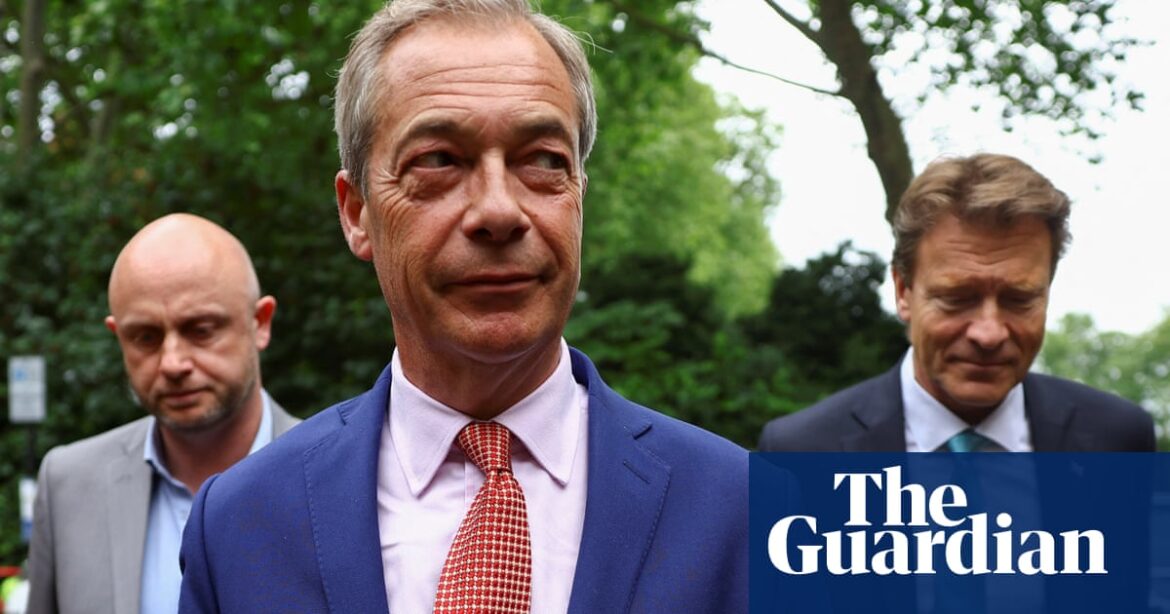 Nigel Farage says he is ‘leader of the opposition’ after Reform UK poll boost