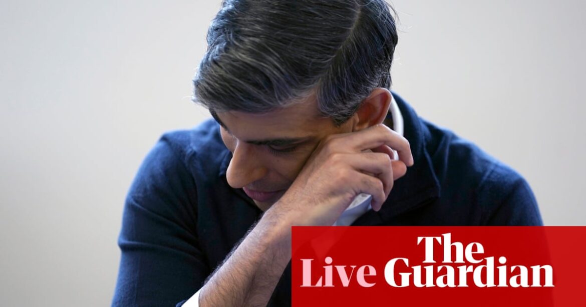 Rishi Sunak speaks of ‘hurt and anger’ at daughters having to hear Reform activist’s racist slur about him – UK general election live