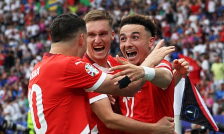 Switzerland outclass Italy to reach last eight and end the torment for Spalletti