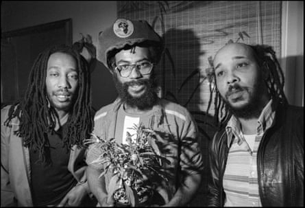 from left, Giechi, Franklin Dunn and Sonny Binns.