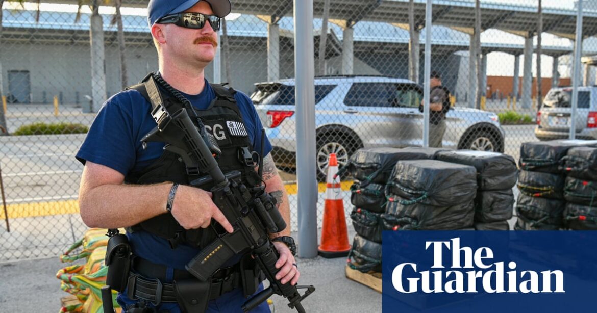 US seizes $63m worth of cocaine after dramatic shootout on high seas