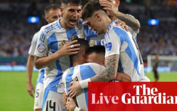 Argentina v Ecuador: Copa América 2024 quarter-final – live