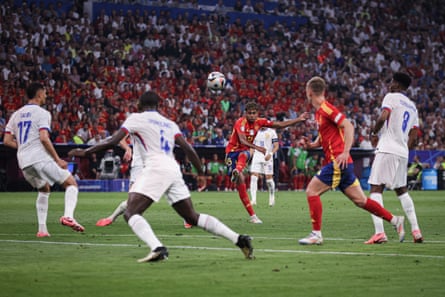 Lamine Yamal’s superlative strike started Spain’s comeback in their Euro 2024 semi-final victory over France.