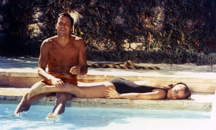 Alain Delon and Romy Schneider in The Swimming Pool.