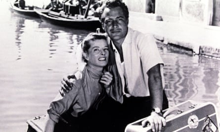 Katharine Hepburn and Rossano Brazzi in Summertime.