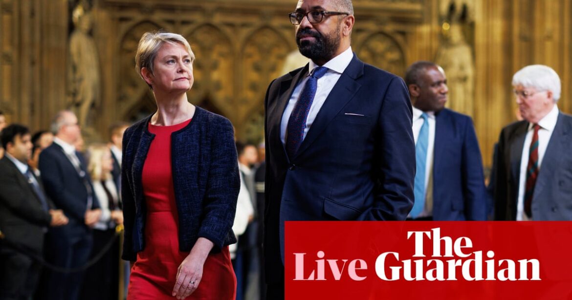 James Cleverly hints he will join Conservative leadership contest – UK politics live