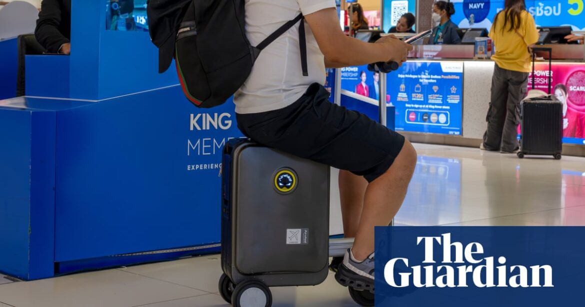 Japan cracks down on use of rideable electric suitcases amid tourist boom