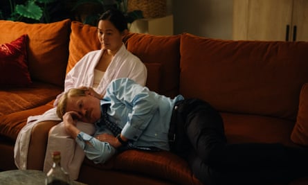 Hong Chau and Jesse Plemons in Kinds of Kindness.