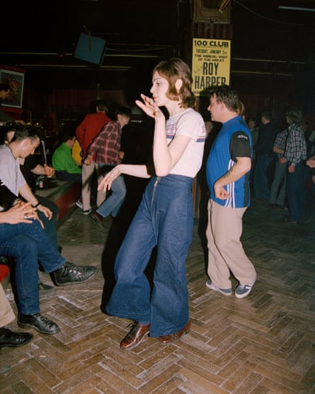 At the 100 Club, London, 1990s.