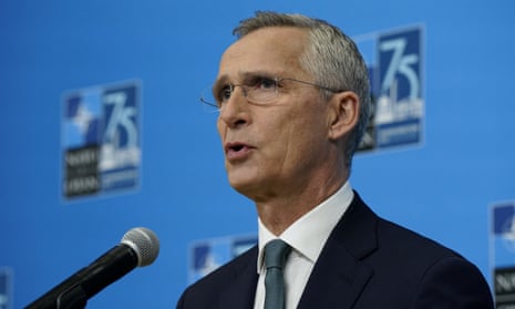 Nato summit live: allies expected to agree ‘a substantial package’ for Ukraine, says Stoltenberg