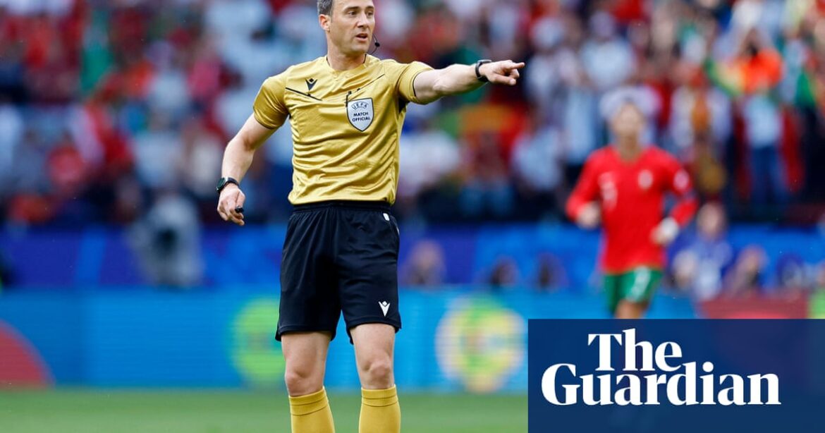 Uefa backs semi-final referee Felix Zwayer despite Bellingham remarks