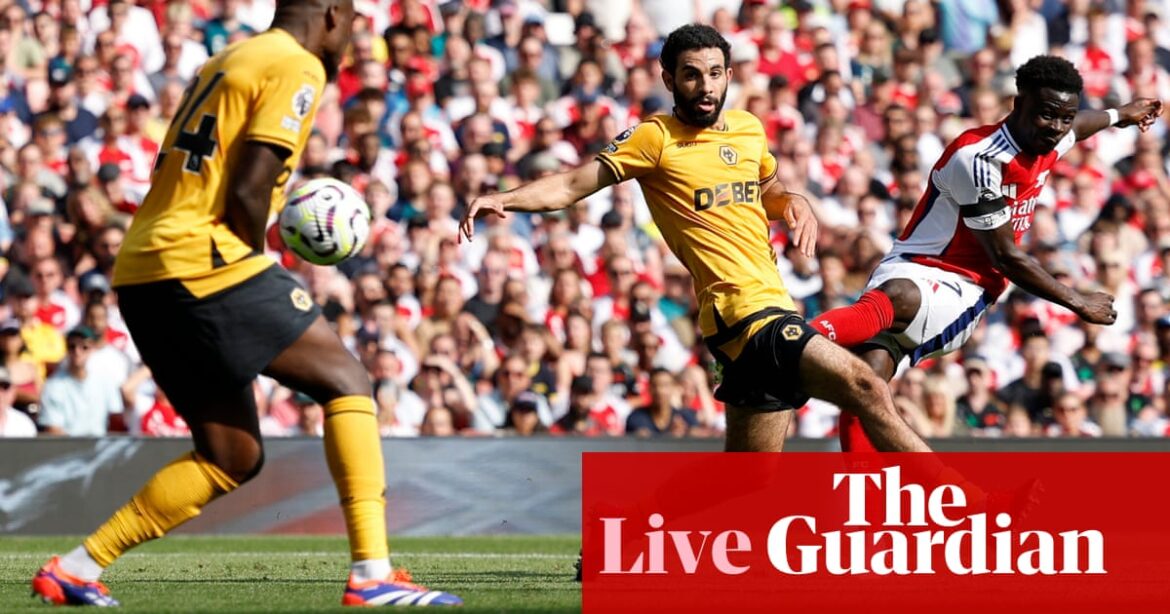 Arsenal 2-0 Wolves, Everton 0-3 Brighton and more Premier League scores – live clockwatch