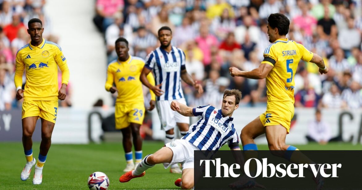 Daniel Farke happy with point at West Brom after difficult week for Leeds