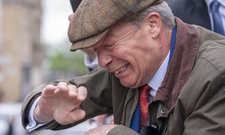 Man who threw object at Nigel Farage in Barnsley gets suspended sentence