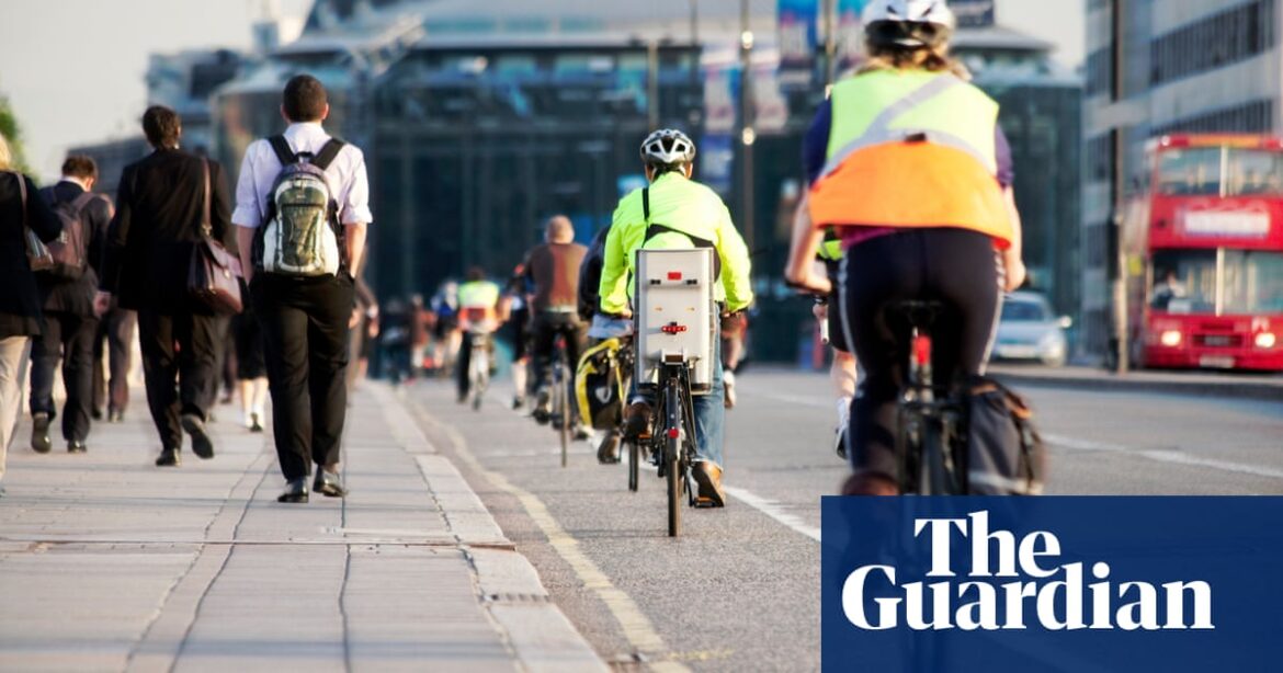 People in England driving more, cycling less and walking further, survey shows