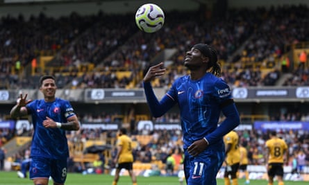 Noni Madueke finally had some fun in Wolverhampton with a hat-trick for Chelsea at Molineux.