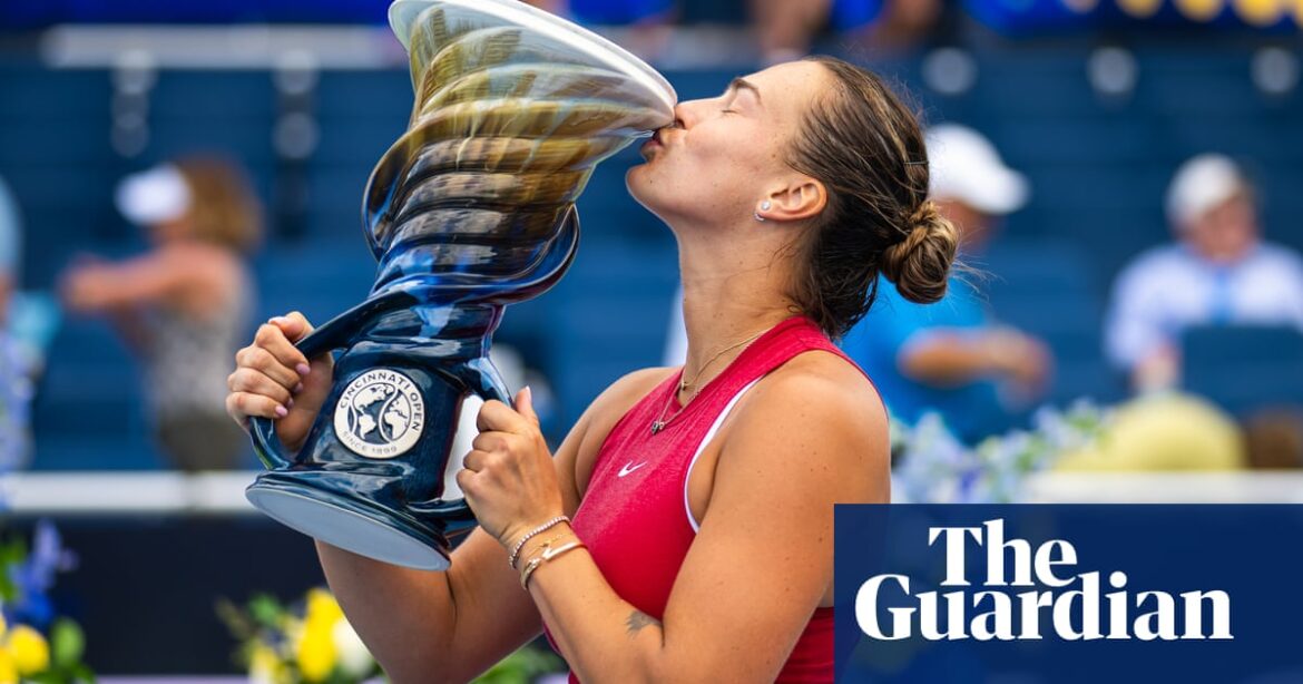 Red-hot Aryna Sabalenka overpowers Jessica Pegula in Cincinnati Open final