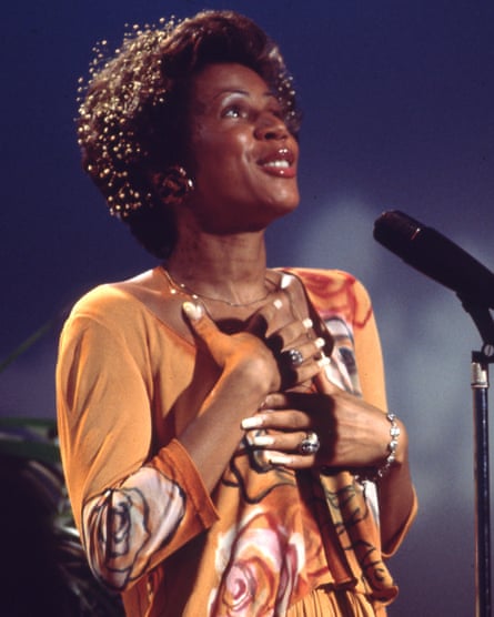 Minnie Riperton performing on Soul Train in 1975.