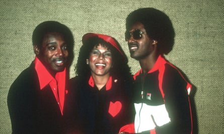 George Benson, Minnie Riperton and Stevie Wonder in 1978.