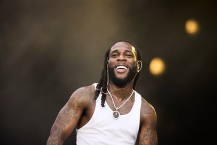 Best-selling artist … Burna Boy at Glastonbury festival this year.