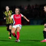 Arsenal reach Champions League group stage as Beth Mead inspires Häcken rout