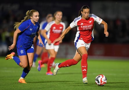 Arsenal’s Rosa Kafaji: ‘Ronaldinho has been an inspiration. That’s how I try to play’