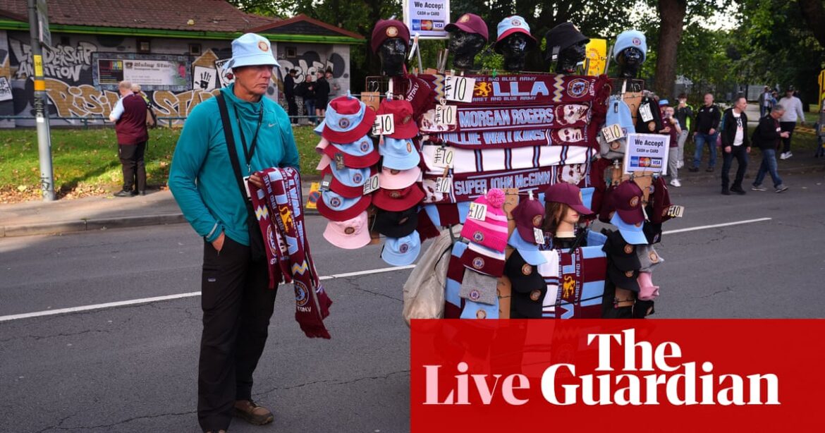 Aston Villa v Everton: Premier League – live