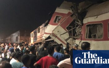 At least three dead as two passenger trains collide in Egypt’s Nile delta