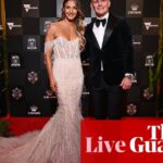 Australia news live: Brownlow Medal red carpet under way; Dutton promises nuclear costings ‘in due course’