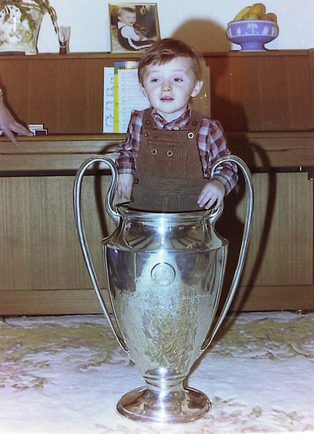 Dennis Mortimer’s son Richard in the European Cup