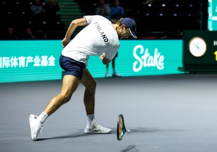 Billy Harris leads Great Britain to Davis Cup win over Finland without Draper