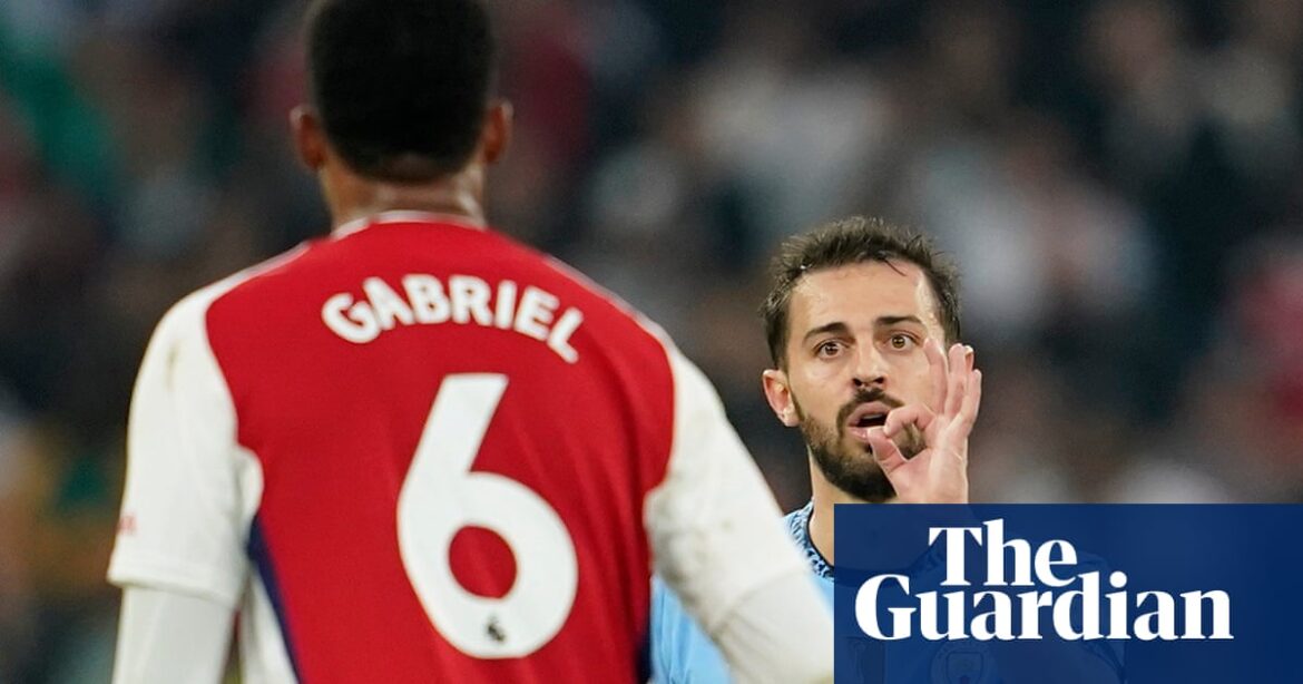 ‘Call it clever … or dirty’: Stones and Silva take swipe at Arsenal over dark arts