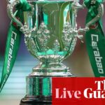 Carabao Cup fourth round draw: Spurs v Man City, Brighton v Liverpool – as it happened