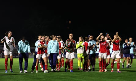 Eidevall scorns ‘relic’ Women’s Champions League format as Arsenal march on