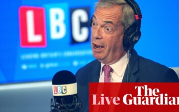 Farage rejects claims he helped trigger riots with video publicising false claims about Southport attacker – UK politics live