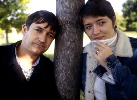 With Jacqui Abbott in 1996.